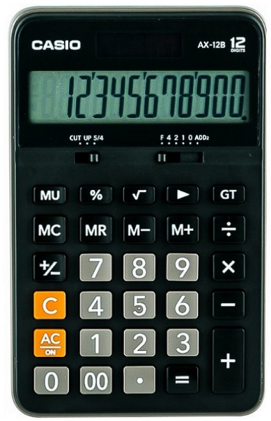 Casio AX-12B 12 Hane Masa Üstü Hesap Makinesi