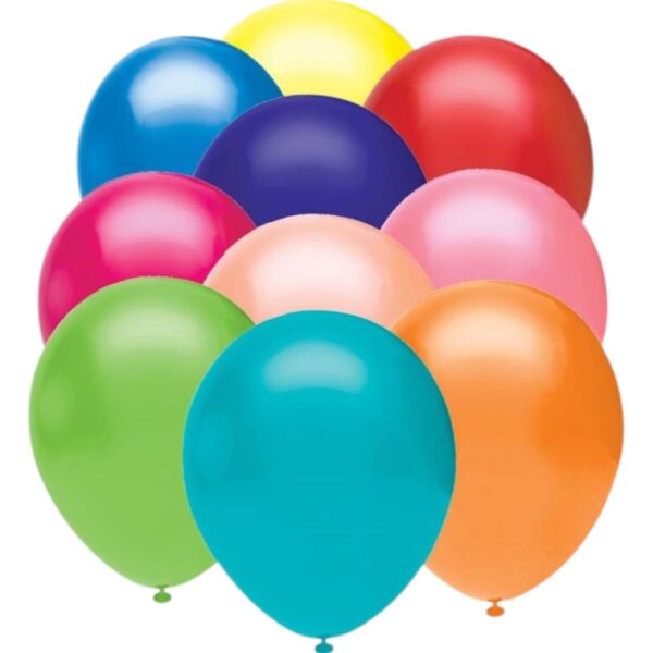 Gemar 10'' 26 cm 100 lü Karışık Balon