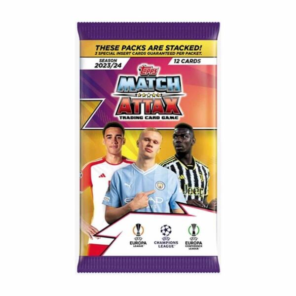 UEFA Şampiyonlar Ligi 23/24 Sezonu Match Attax Futbolcu Kartları
