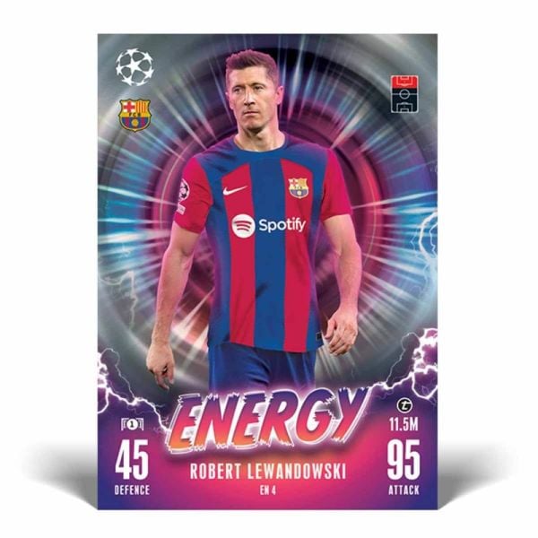 UEFA Şampiyonlar Ligi 23/24 Sezonu Match Attax Futbolcu Kartları