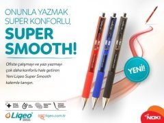 Liqeo Super Smooth Jel Kalem 07 mm 7009 Kırmızı