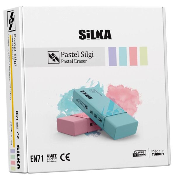 Silka Silgi Neon 4 Renk 20 Li Art.2