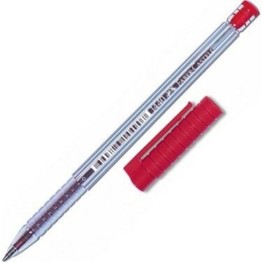Faber Castell 1440 Tükenmez Kalem 0.8 mm 10 lu Kırmızı 144021