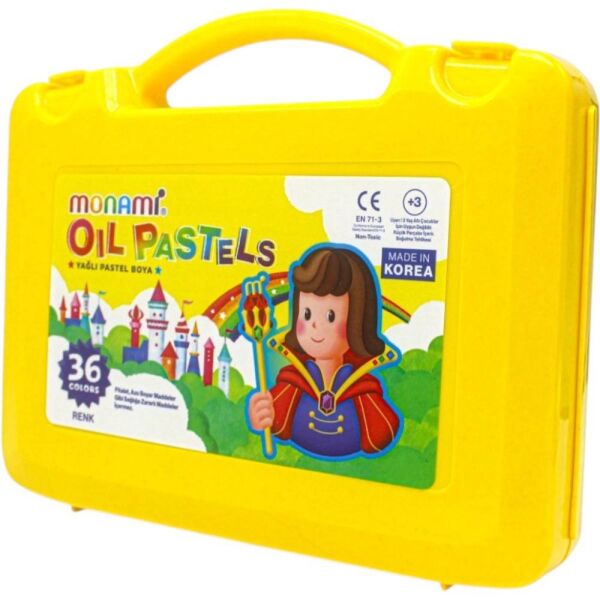 Monami 36 Renk Çantalı Pastel Boya