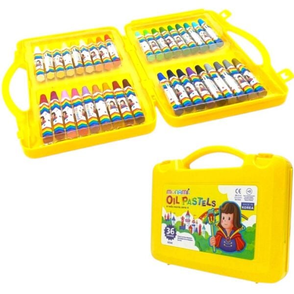 Monami 36 Renk Çantalı Pastel Boya