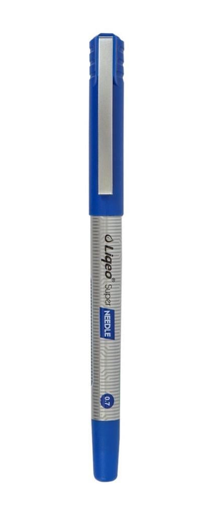 Liqeo İğne Uçlu Roller Kalem 07 mm R-5004107 Mavi