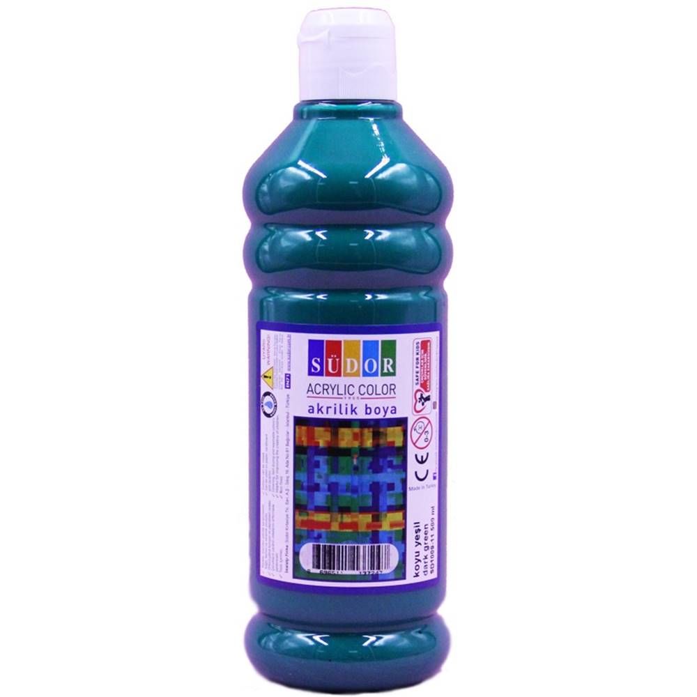 Südor Akrilik Boya 500 Ml K.Yeşil Sd1009-11
