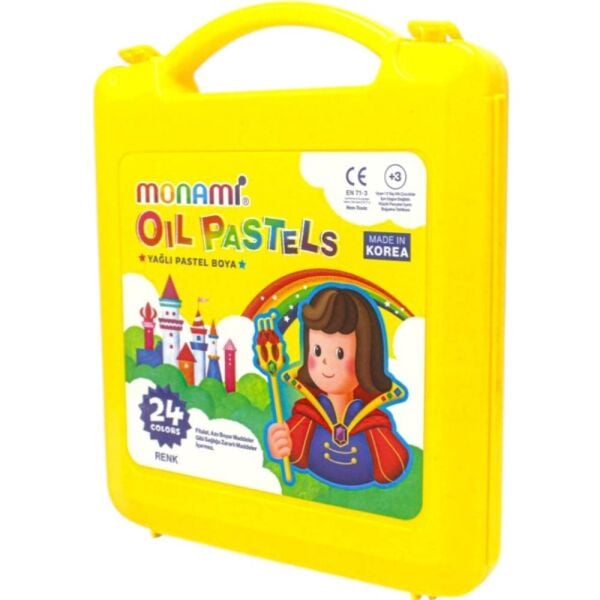 Monami 24 Renk Çantalı Pastel Boya
