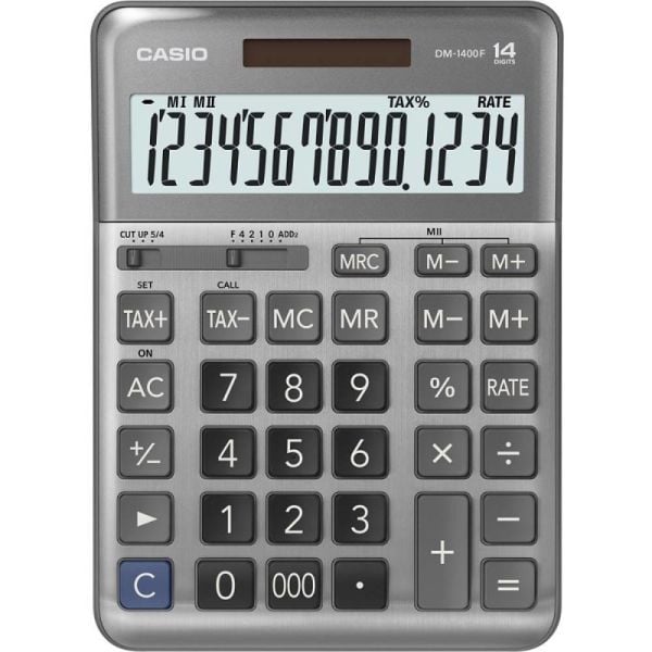 Casıo Hesap Makinesi Masaüstü Dm-1400F 14 Hane