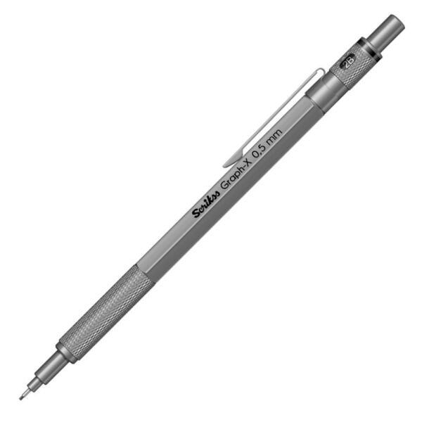 Scrıkss Versatil Kalem Graph-X Metal 0.5 Kurşun Gri