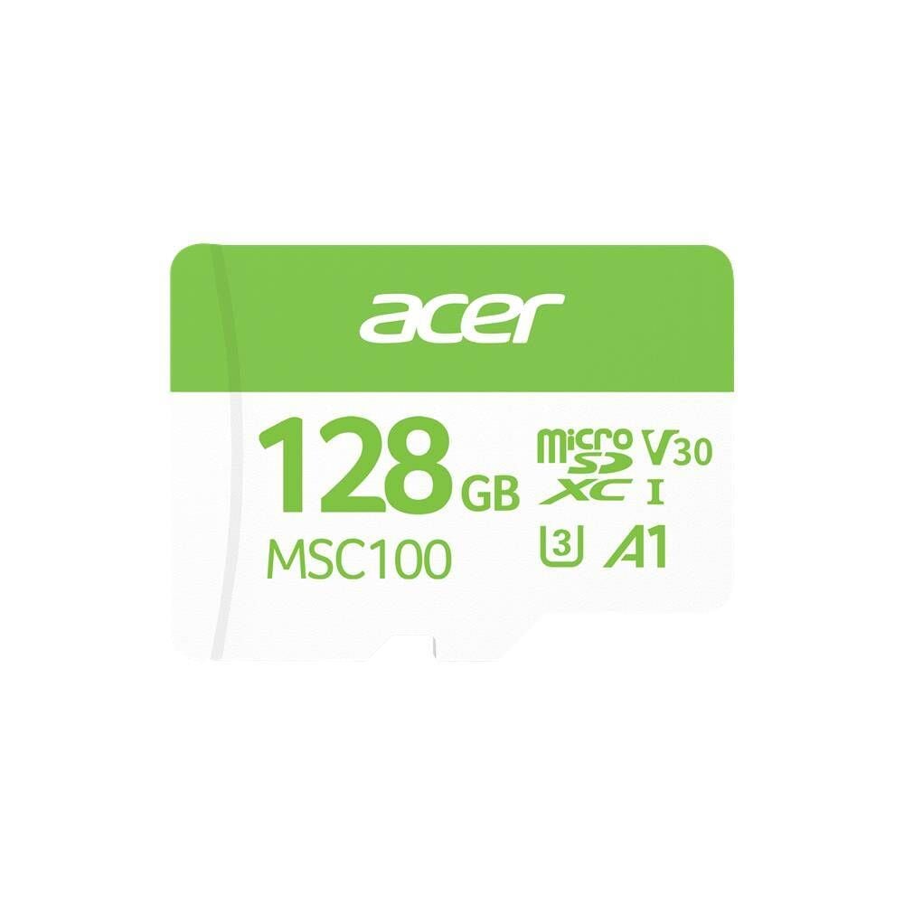 Acer MSC100 128GB microSD U3 V30 A1 Aksiyon Kamera & Güvenlik Kamerası Uyumlu