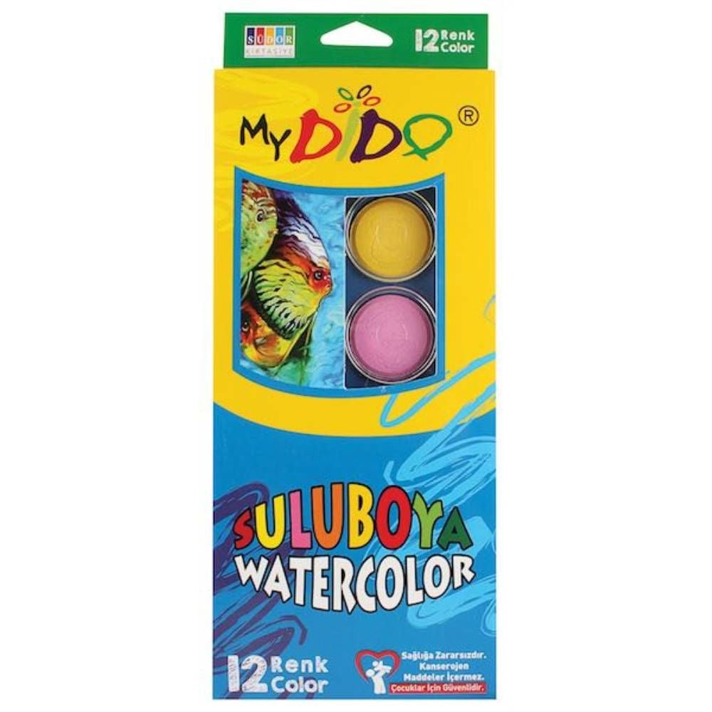 Südor Mydido Sulu Boya 12 Li Büyük My0123
