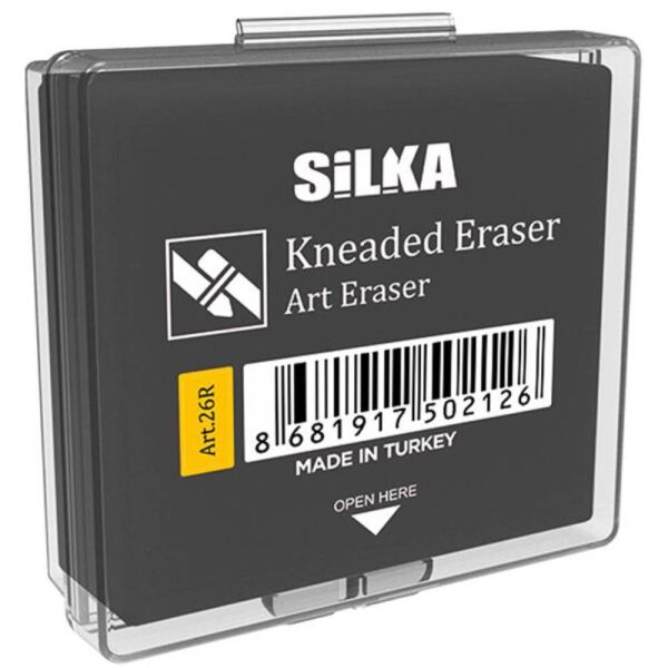 Silka Silgi Hamur Renkli 12 Li Art.26R