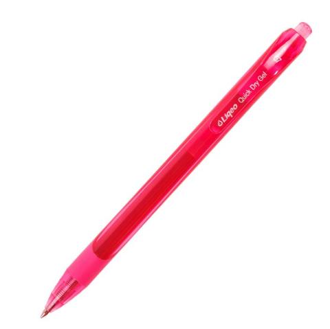 Liqeo Instatn Dry Jel Pen Kalem 07 mm 7008B Kırmızı