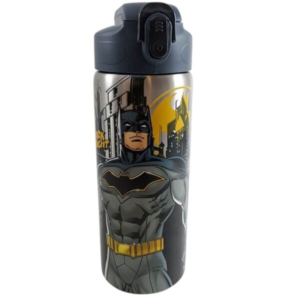 Batman Pipetli 600 ml Çelik Matara 2994 606397