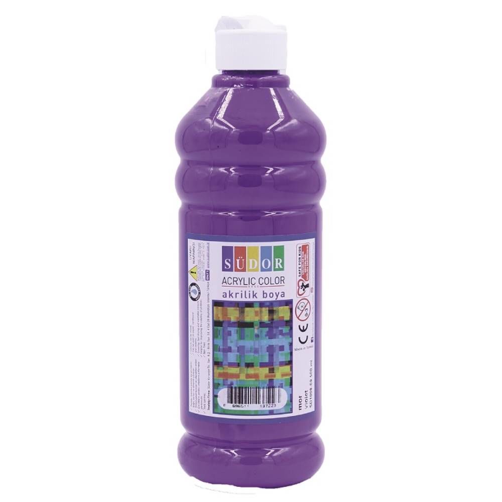 Südor Akrilik Boya 500 Ml Mor Sd1009-09