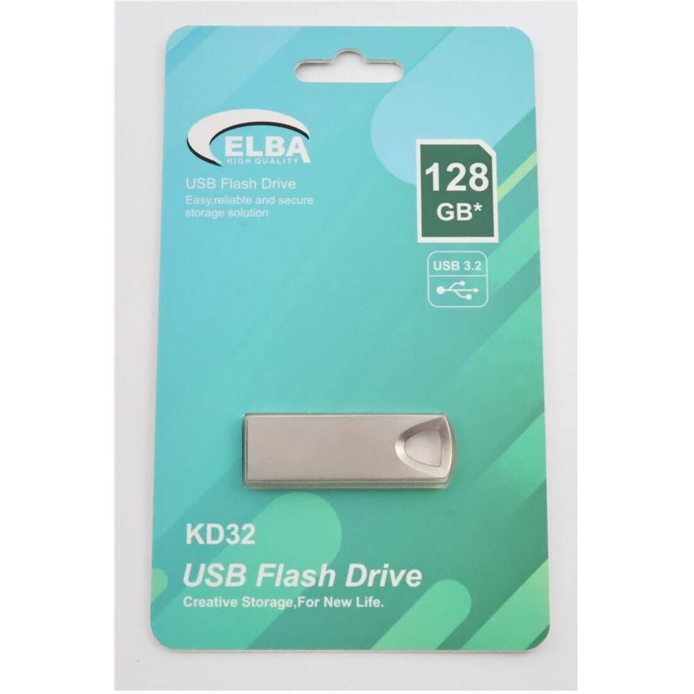 Elba 128GB Metal 3.2 USB Flash Bellek