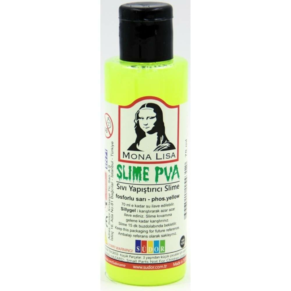 Südor Slıme 70 Ml Fosforlu Sarı Sl01-11