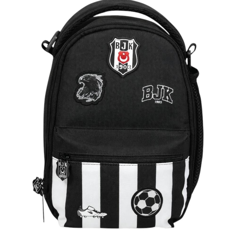 Beşiktaş Dokuma Etiket ve Baskı Detaylı Beslenme Çantası 26377