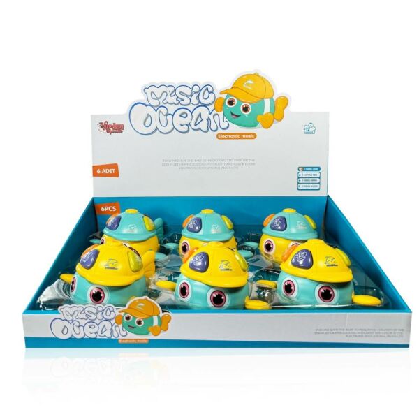 Işıklı Müzikli Anahtar Bebek Piyano 855-85A