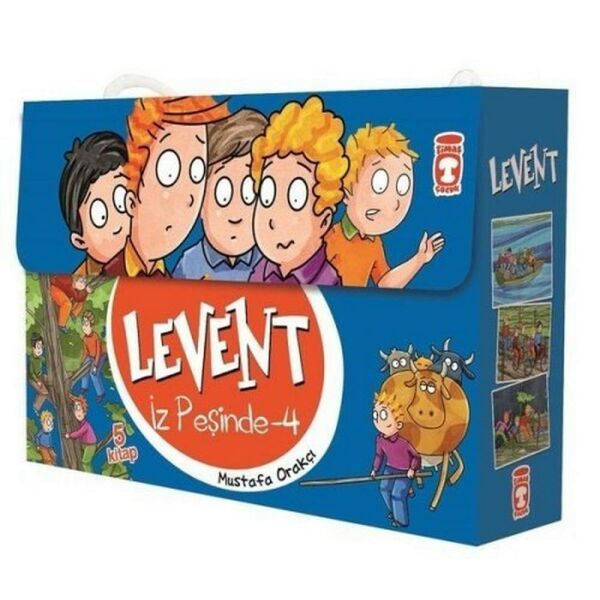Levent İz Peşinde Kitap Seti 4 5 Kitap