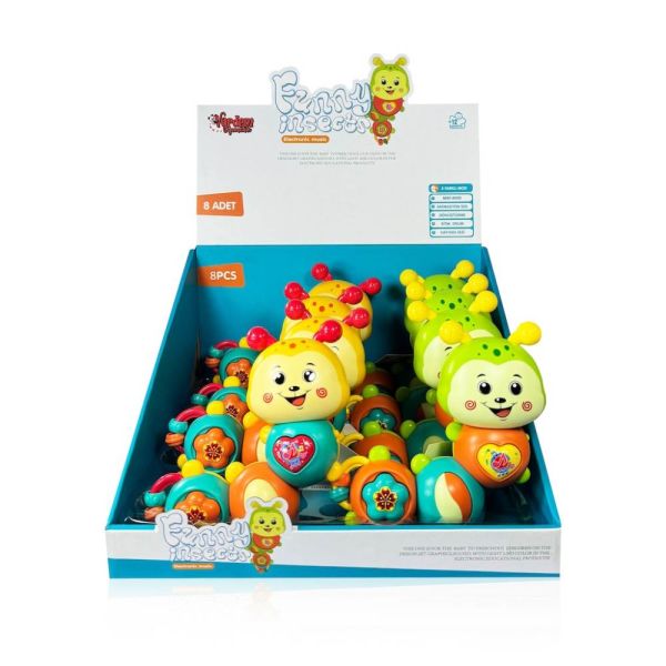 Vardem Işıklı Müzikli Tırtıl Bebek Piyano 855-142A