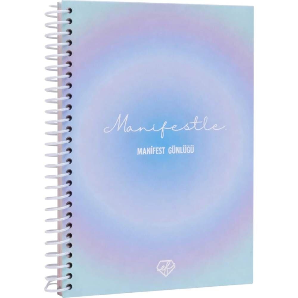 Ecrou Mavi Manifest Günlüğü Defteri