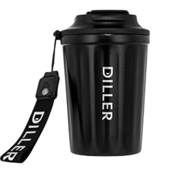 Diller 180 ml El Askılı Çelik Termos Matara D9079