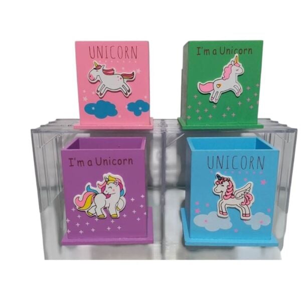 Ahşap Kalemlik Unicorn 4438