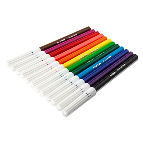 Kraf Kıds Keçeli Kalem 12 Li 265