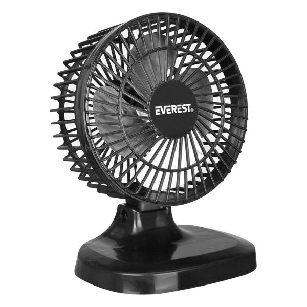 Everest EFN-503 7'' Masa Üstü Siyah Usb Fan