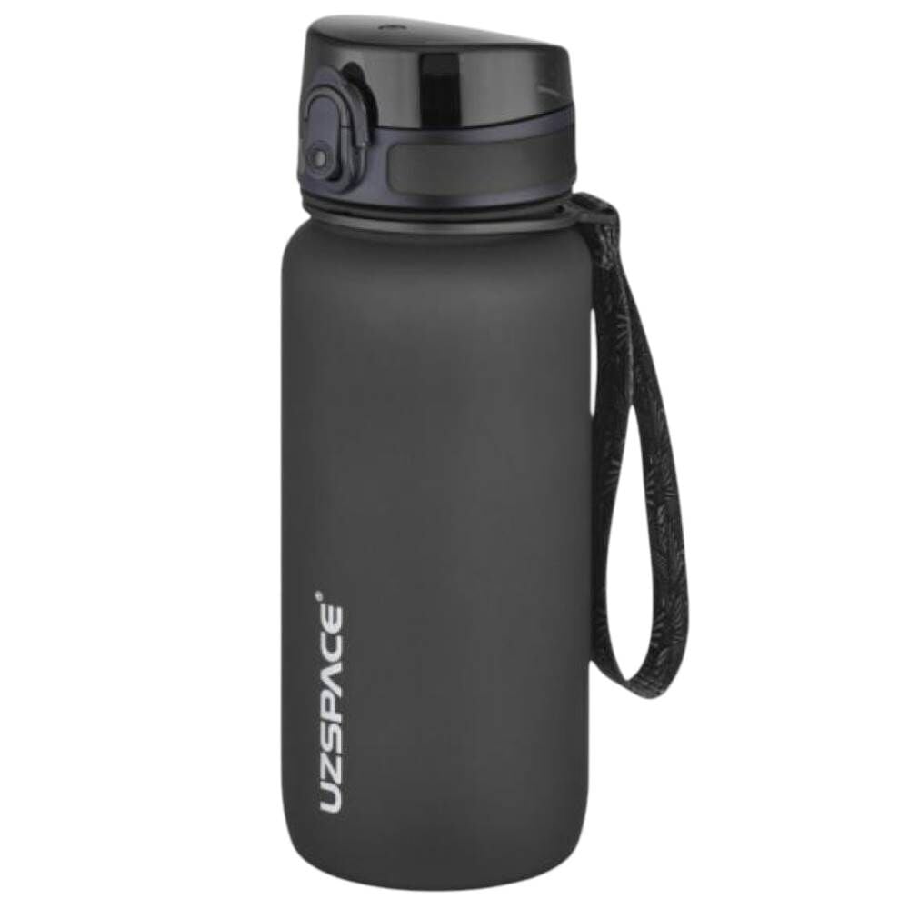 Uzspace 650 ml Tritan Matara 3038-6 3037-7 Siyah
