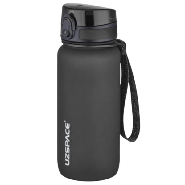 Uzspace 650 ml Tritan Matara 3038-6 3037-7 Siyah