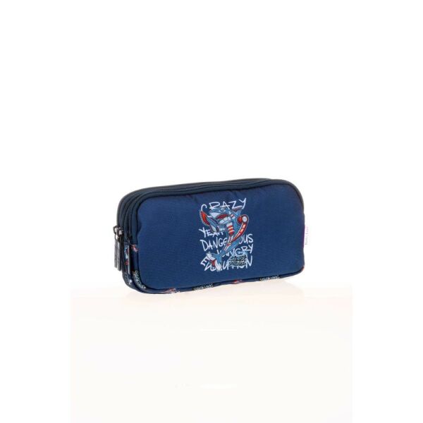Kaukko Fast Shark Kalem Çantası 3 Bölme L8124