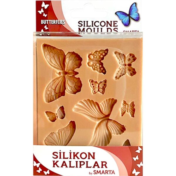 Smarta Silikon Kalıplar Kelebekler