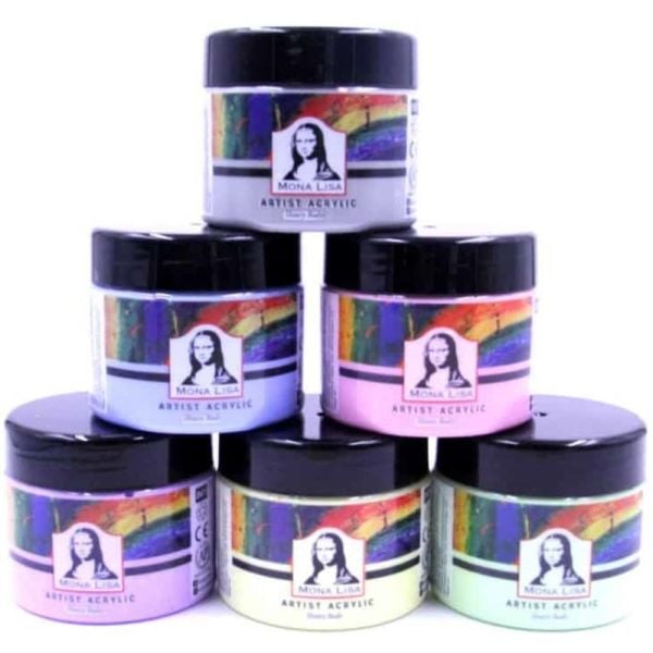 Südor Akrilik Boya Set Monalısa 6 Lı Pastel Renk 125 Ml Ma125-X6-3