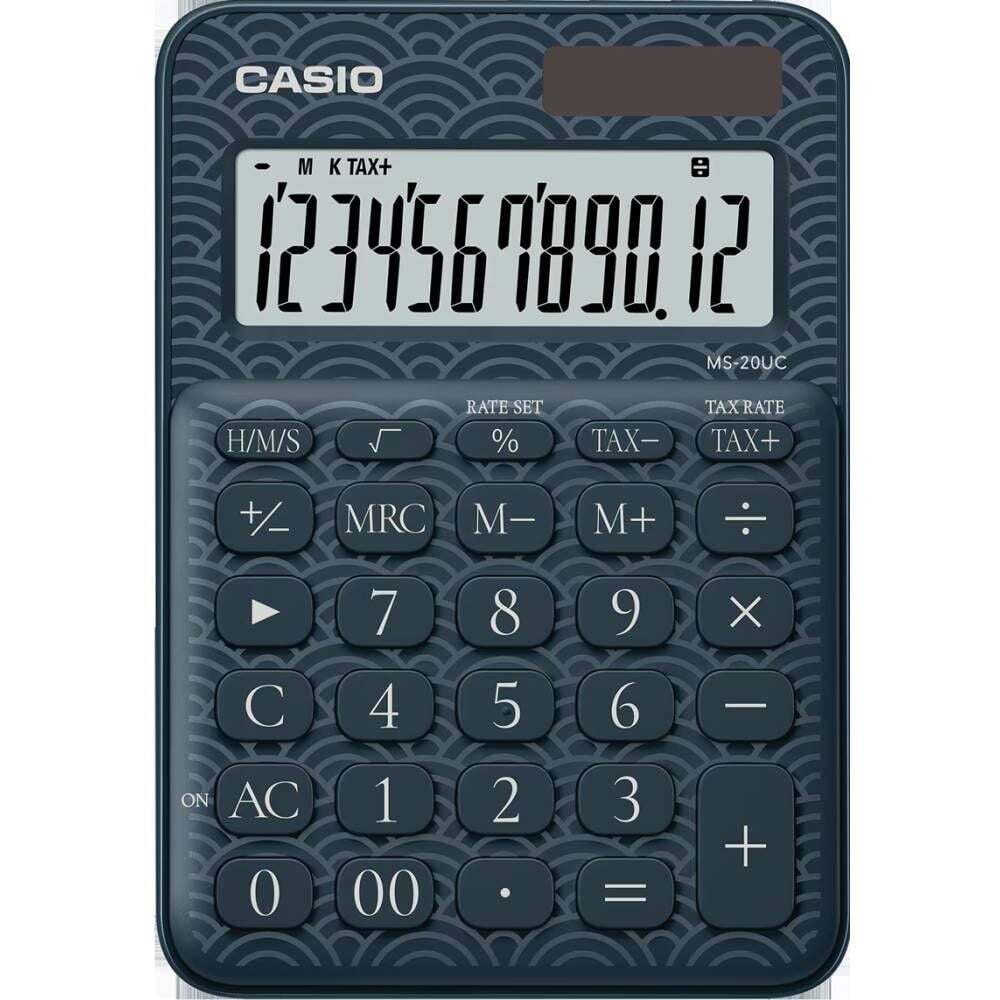 Casıo Hesap Makinesi Masaüstü Ms-20Uc-Jbu 12 Hane
