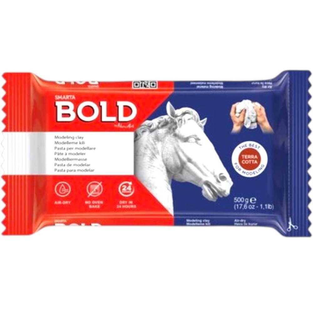 Smarta Bold Toprak Rengi 500 gr Seramik Hamuru