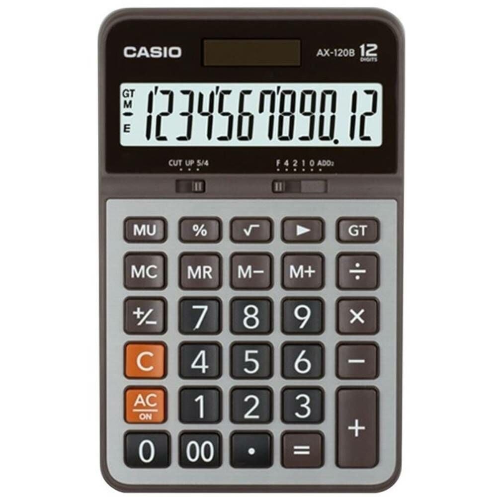 Casıo Hesap Makinesi Masaüstü Ax-120B 12 Hane