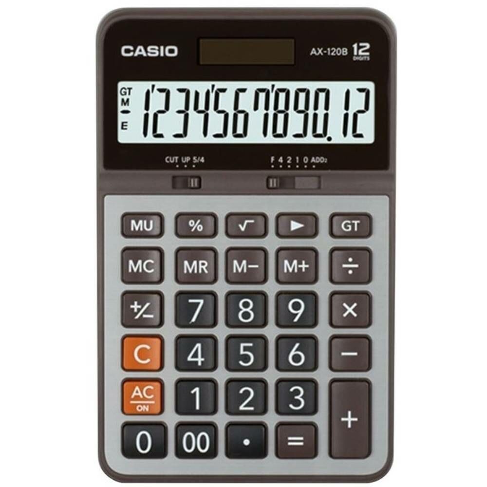 Casıo Hesap Makinesi Masaüstü Ax-120B 12 Hane