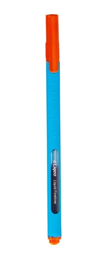 Liqeo Fineliner Keçe Uçlu Kalem F-8027 Turuncu