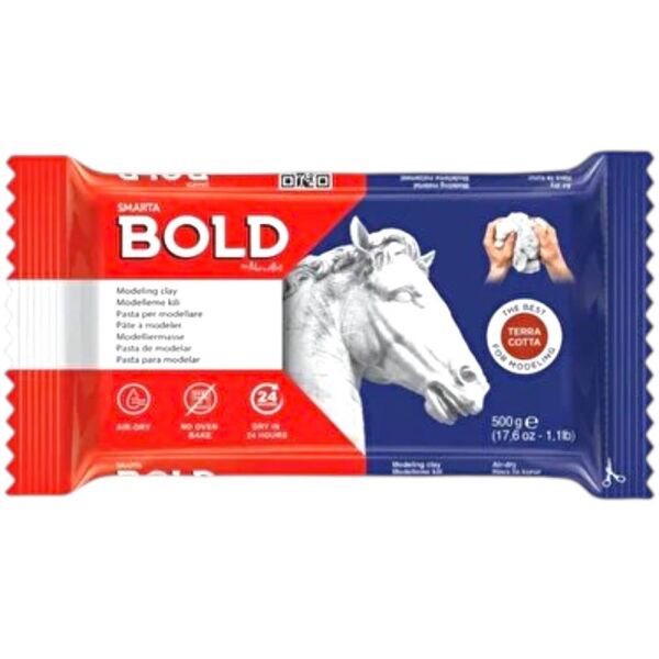 Smarta Bold Toprak Rengi 250 gr Seramik Hamuru