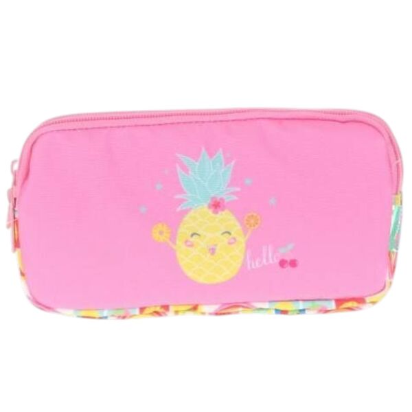 Kaukko Flat Pineapple Kalem Çantası 3 Bölme L8109