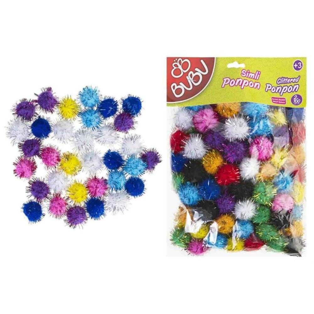 Bubu Ponpon 10 mm 100 lü 0111