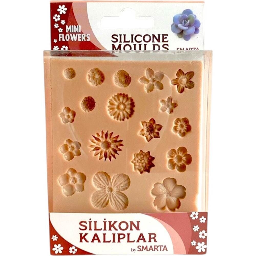 Smarta Silikon Kalıplar Küçük Çiçekler