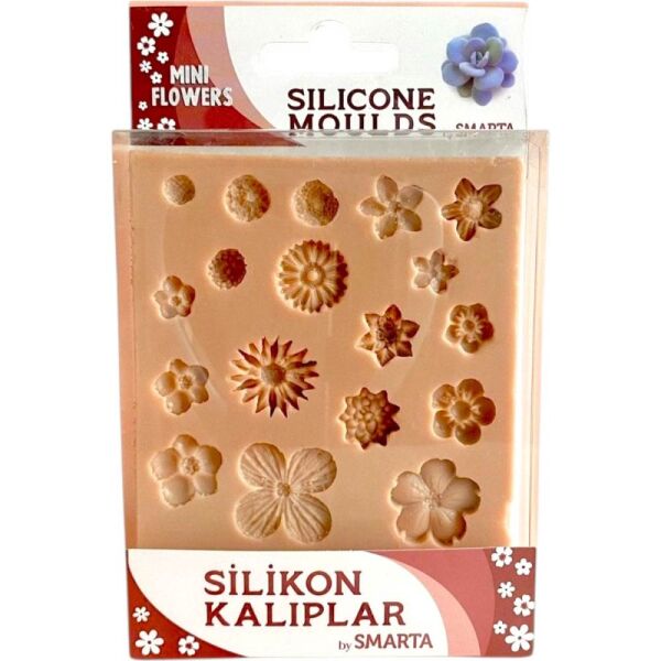 Smarta Silikon Kalıplar Küçük Çiçekler