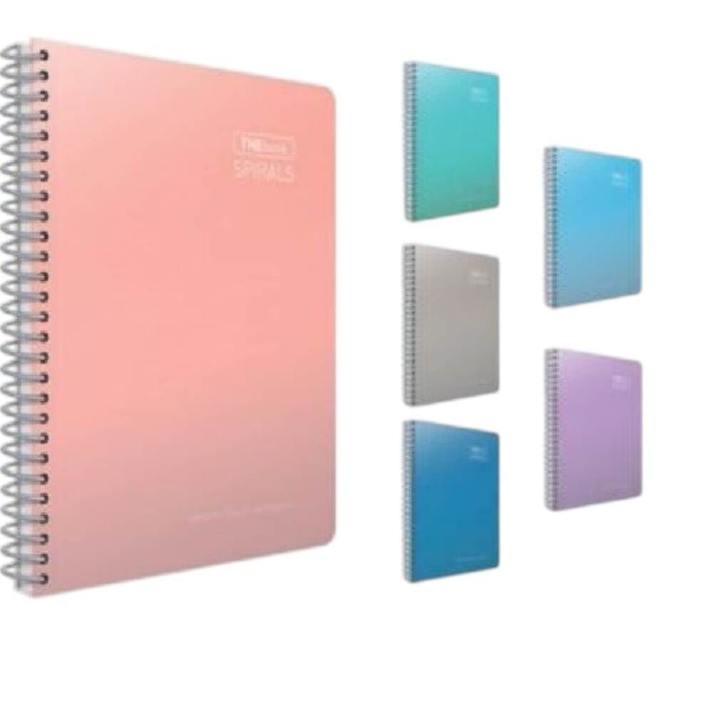 The Book A4 100 Yaprak Kareli Sert Kapak Spiralli Defter 5504