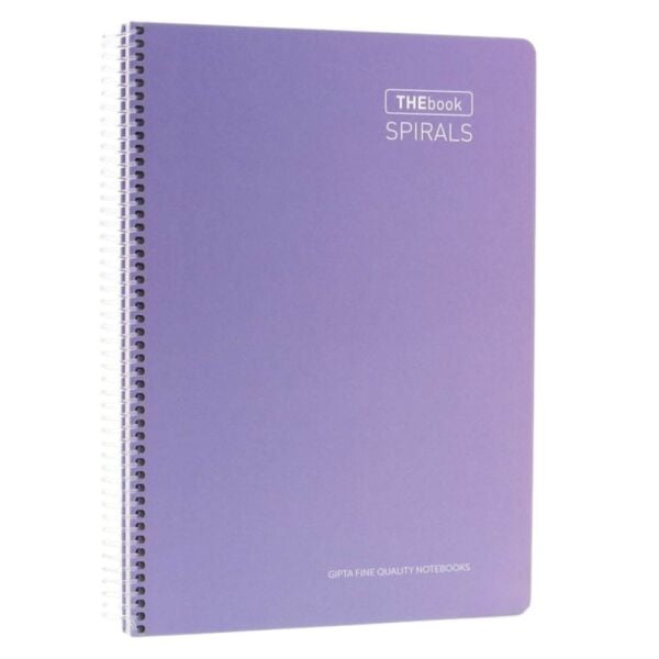 The Book A4 100 Yaprak Kareli Sert Kapak Spiralli Defter 5504