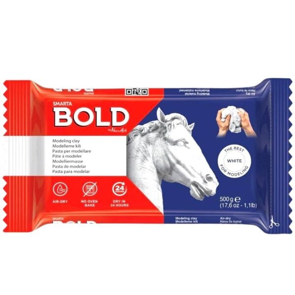 Smarta Bold Beyaz 500 gr Seramik Hamuru