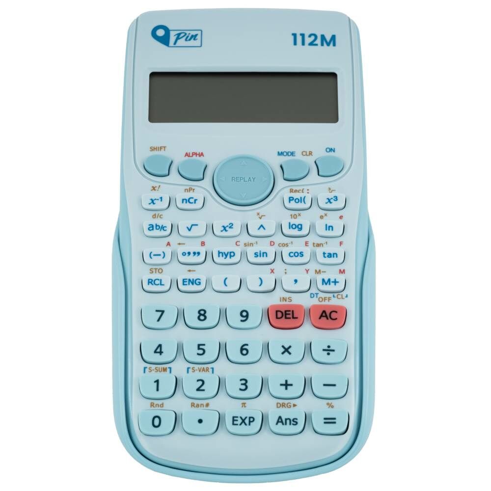 Pin Bilimsel Hesap Makinesi 240 Fonksiyonlu Mavi 112